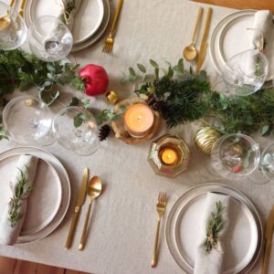 Christmas Dinner Table