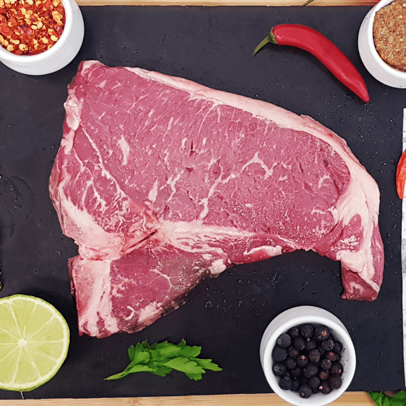 Buy T Bone Steak (1 x 454g, 16oz) Online Owton's Butchers
