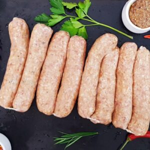 curried lamb sausages