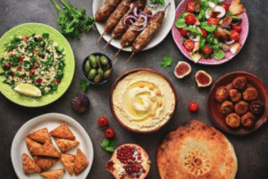 vast range of halal dishes