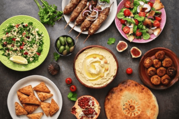 vast range of halal dishes