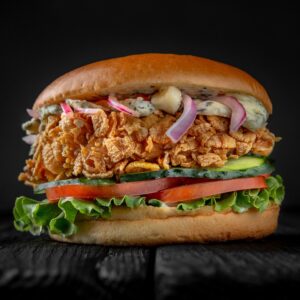 Frozen Crumbed Chicken Burger (2kg) (Approx. 14 pieces per pack)