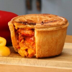 gluten free chicken curry pie